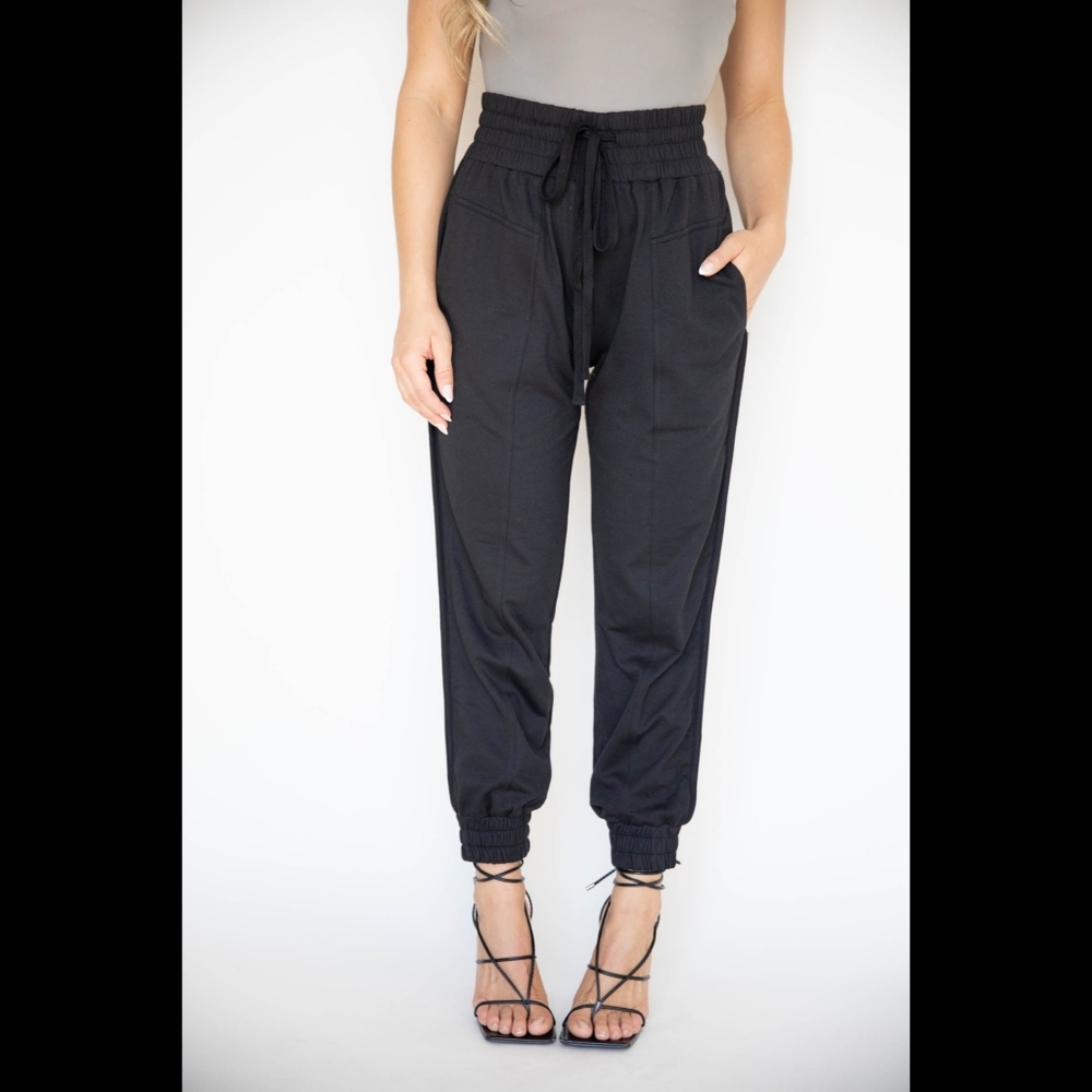 Black Casual Joggers